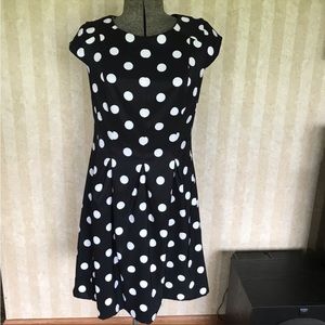 AB Studio Polka‎ Dot Dress